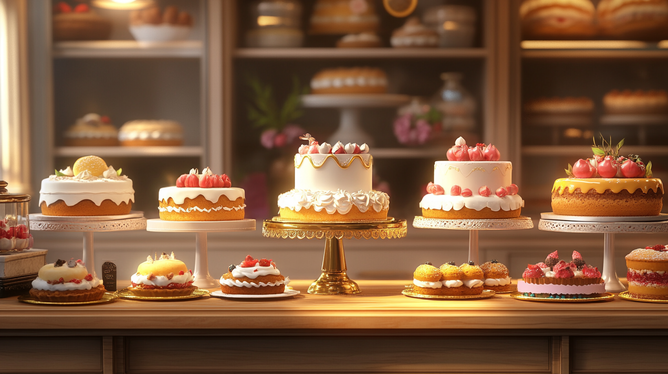 Balcão para Bolo: 7 Modelos Incríveis para sua Confeitaria Balcão para Bolo: 7 Modelos Incríveis para sua Confeitaria
