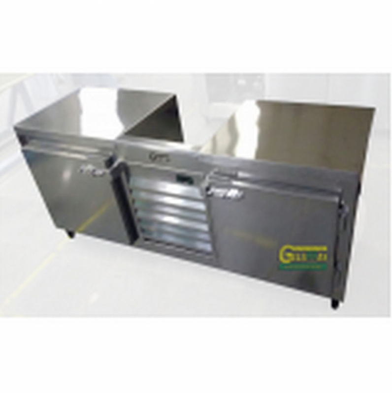 Balcão Refrigerado Aço Inox Preço Alto de Pinheiros - Balcão Refrigerado de 1 Metro