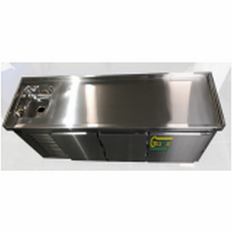 Balcão Refrigerado de Inox Ermelino Matarazzo - Balcão Refrigerado Aço Inox