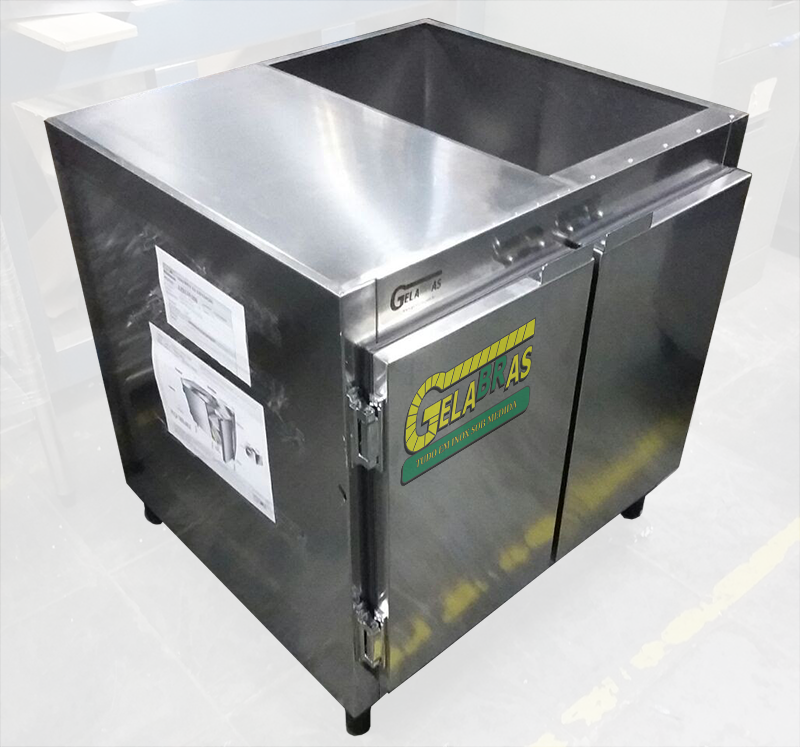 Balcão Refrigerado em Inox Preço Vila Matilde - Balcão Refrigerado Inox 3 Portas