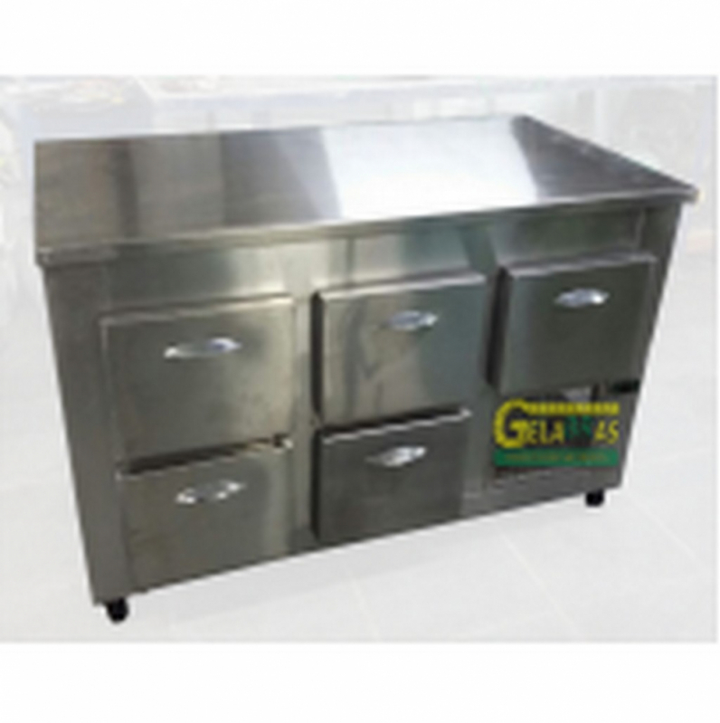 Balcões Refrigerados com Cuba Aricanduva - Balcão Refrigerado Aço Inox