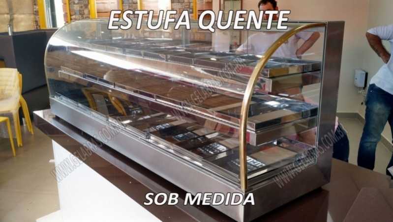 Estufas para Comida Quente Mooca - Vitrine Estufa Quente