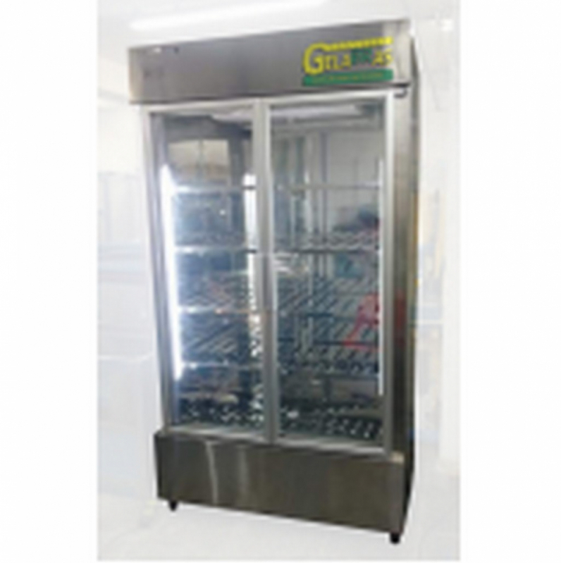 Geladeira de Inox Duplex Vila Mazzei - Geladeira de Inox com Freezer Embaixo