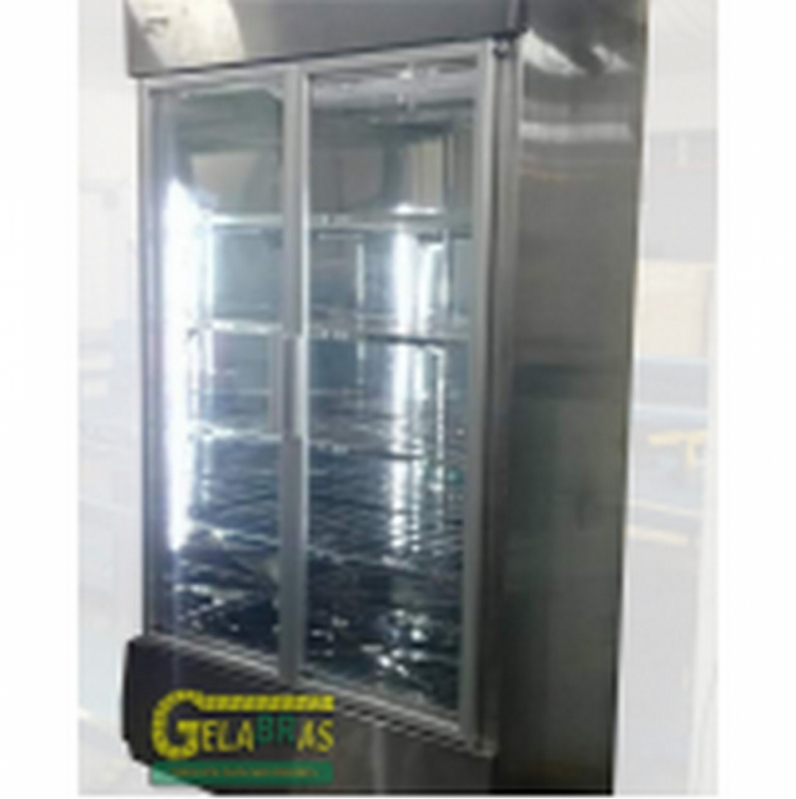 Geladeira Grande Inox 600 Litros para Comprar Guaianases - Geladeira 4 Portas Inox Industrial