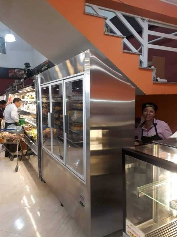 Geladeira Industrial com Freezer Parque do Chaves - Geladeira em Inox Industrial