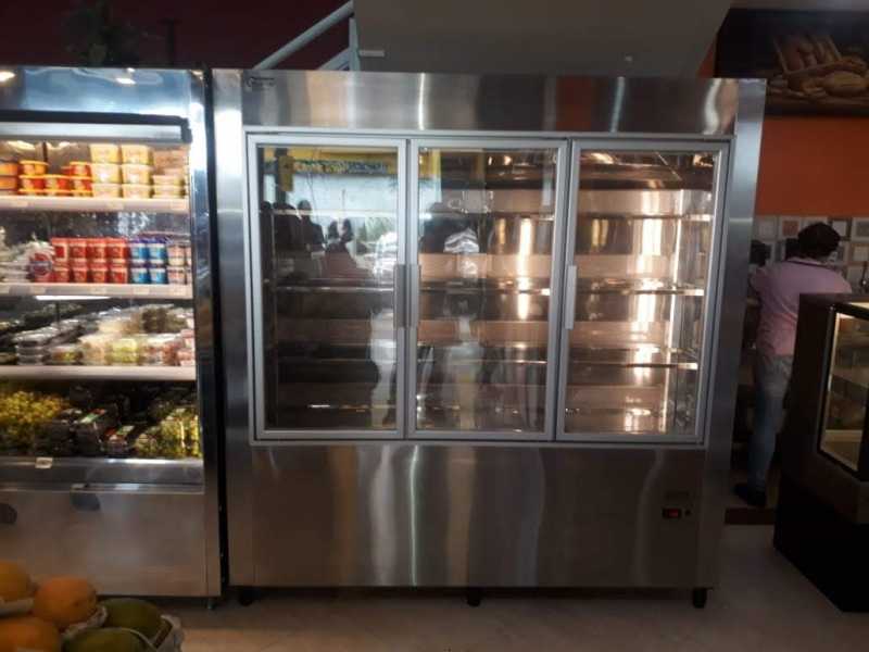 Geladeiras Inox 4 Portas Industriais Brasilândia - Geladeira para Cozinha Industrial