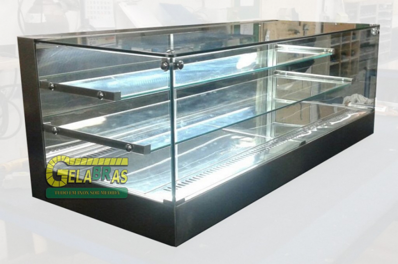 Onde Vende Vitrine Expositora Pequena Campo Limpo - Vitrine Expositora de Frios