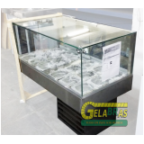 balcão de vidro refrigerador Campo Belo