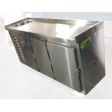 Balcão Refrigerado Inox 3 Portas