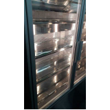 geladeira de 3 portas inox a venda Parque Santa Madalena