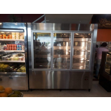 geladeiras inox 4 portas industriais Brooklin