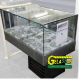 vitrine expositora de bolos Perus