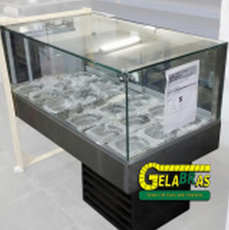 Vitrine Expositora de Bolos Campo Belo - Vitrine Expositora Inox