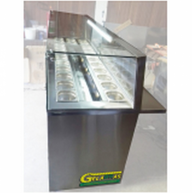 Vitrine Expositora Refrigerada Pequena Valor Jardim Guilhermina - Vitrine Expositora Horizontal